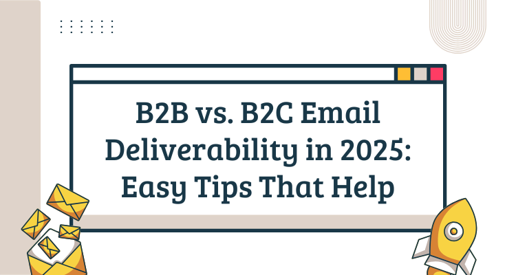 B2B vs. B2C Email Deliverability in 2025: Easy Tips That Help