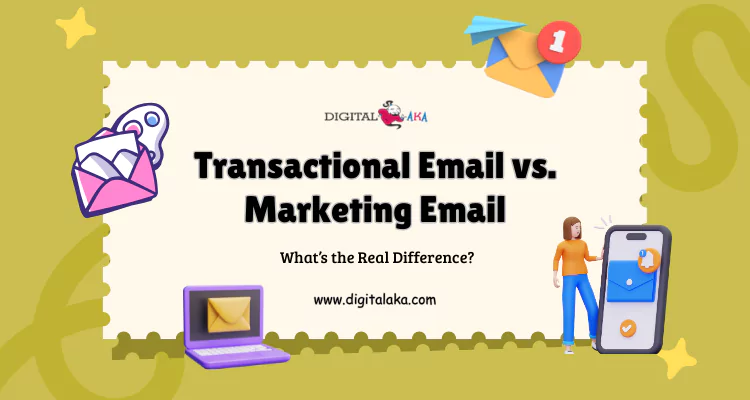 Transactional Email vs. Marketing Email